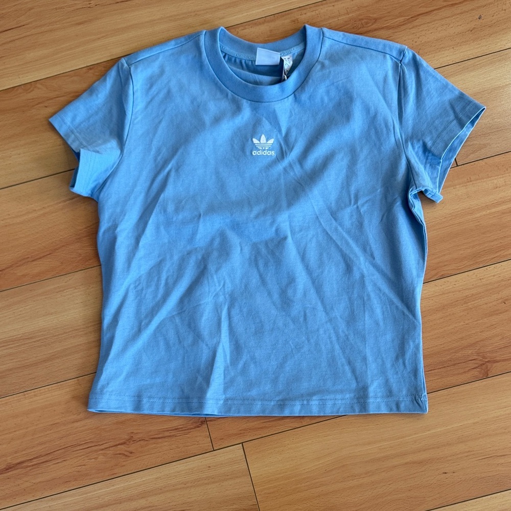 Adidas Originals Essential Slim Tee Ash Blue